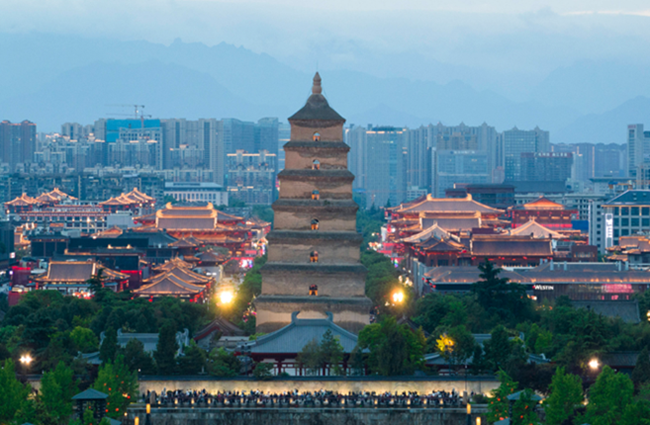Big Wild Goose Pagoda (Dayanta)